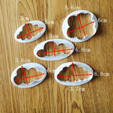 CLOUD CUTTERS SET 5 PCS